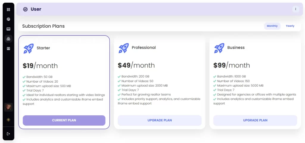 Subscription Plans